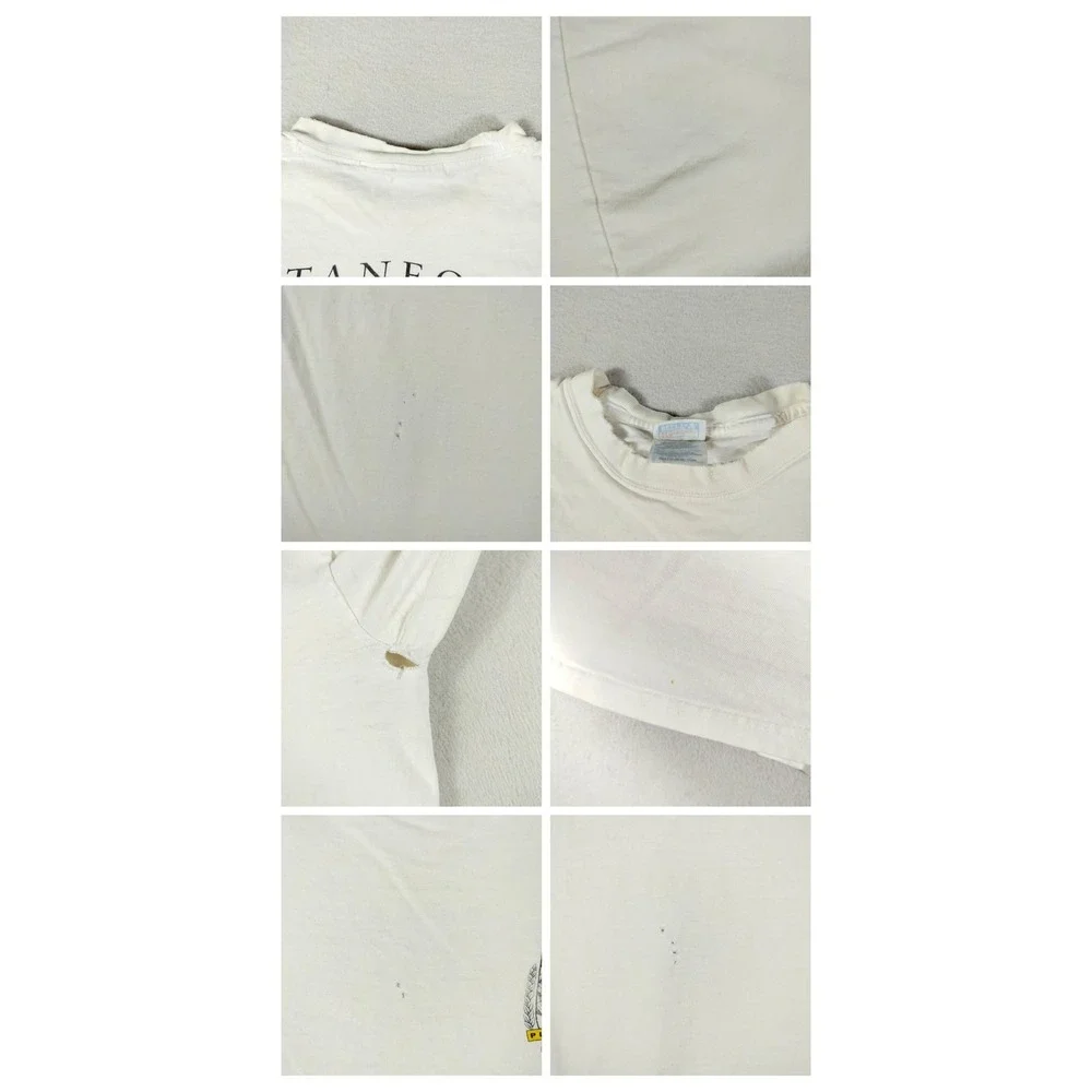 Vintage‎ 90s Hanes Beefy Stanford Publishing Course Shirt Mens XL White College